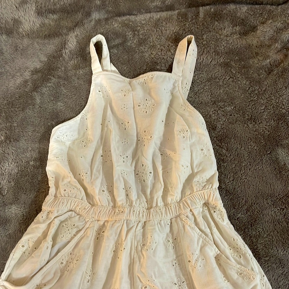 White Lace Romper
